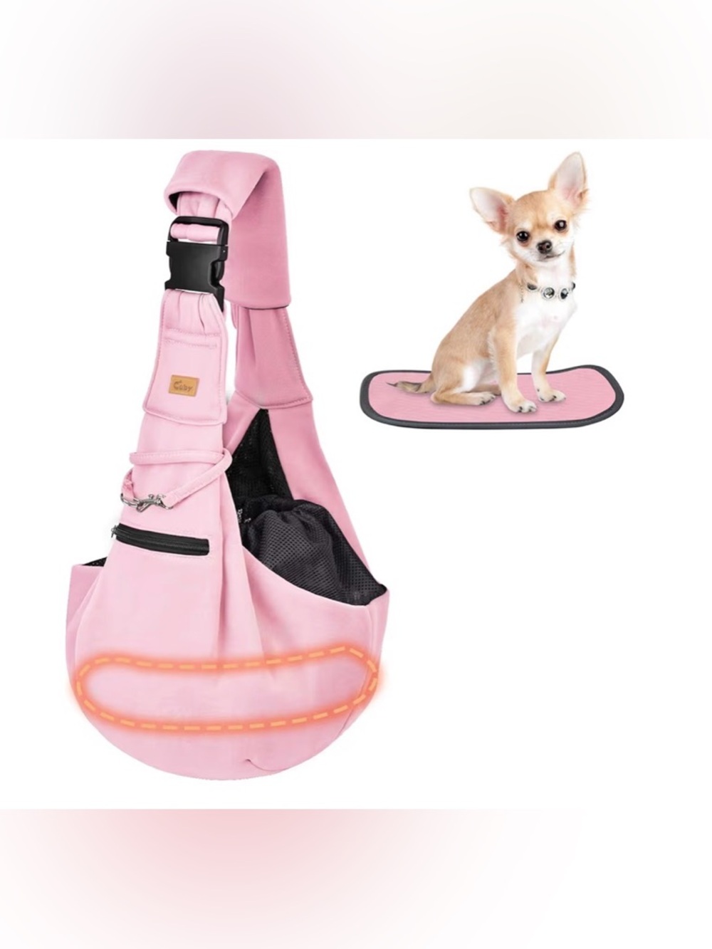 CUBY Dog And Cat Sling Carrier